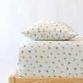 Butterflies Twin Sheet With Pillow Case