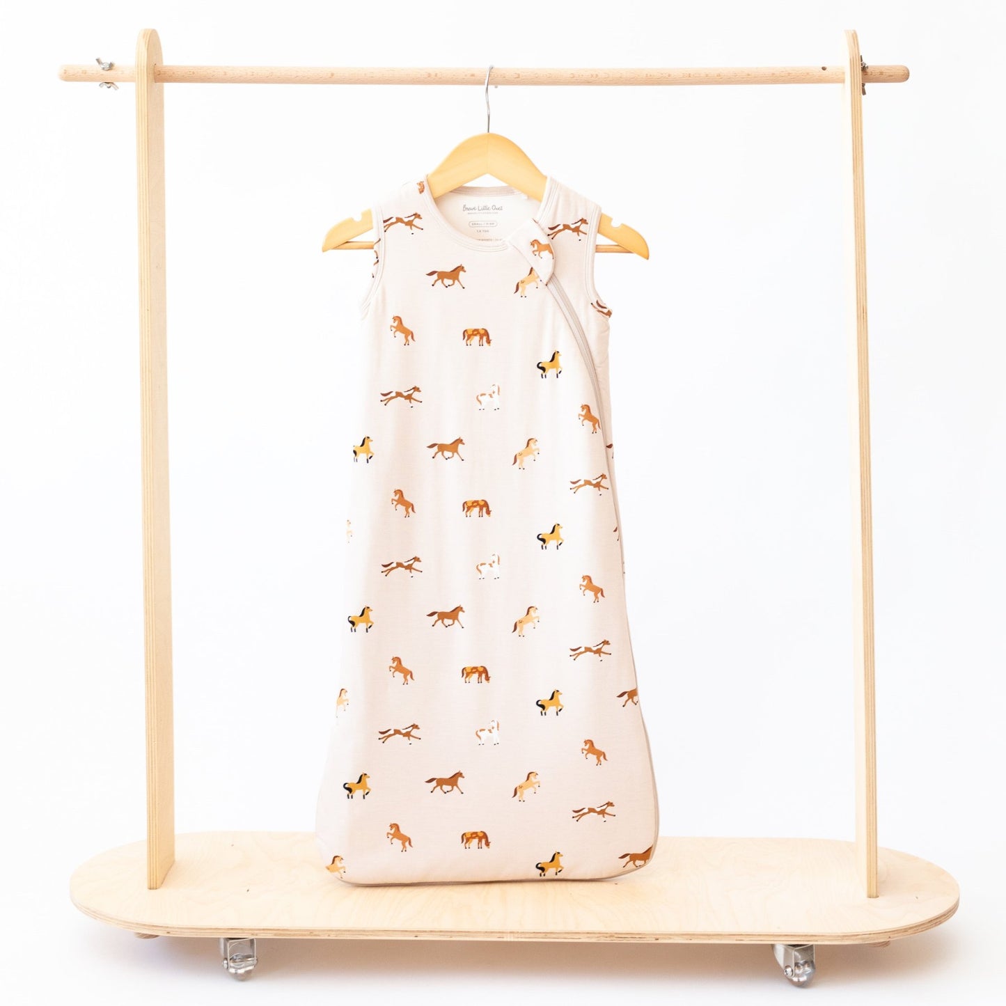 Horses Sleep Sack & Zip Romper Set