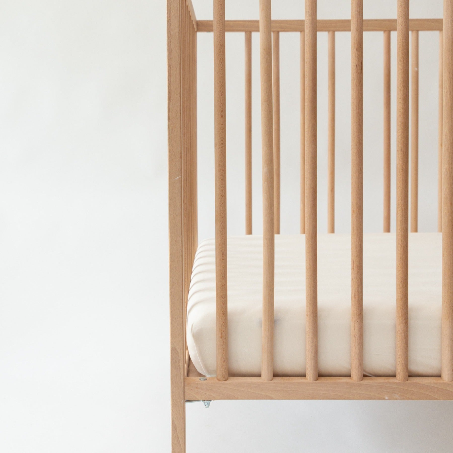 Cream Crib Sheet