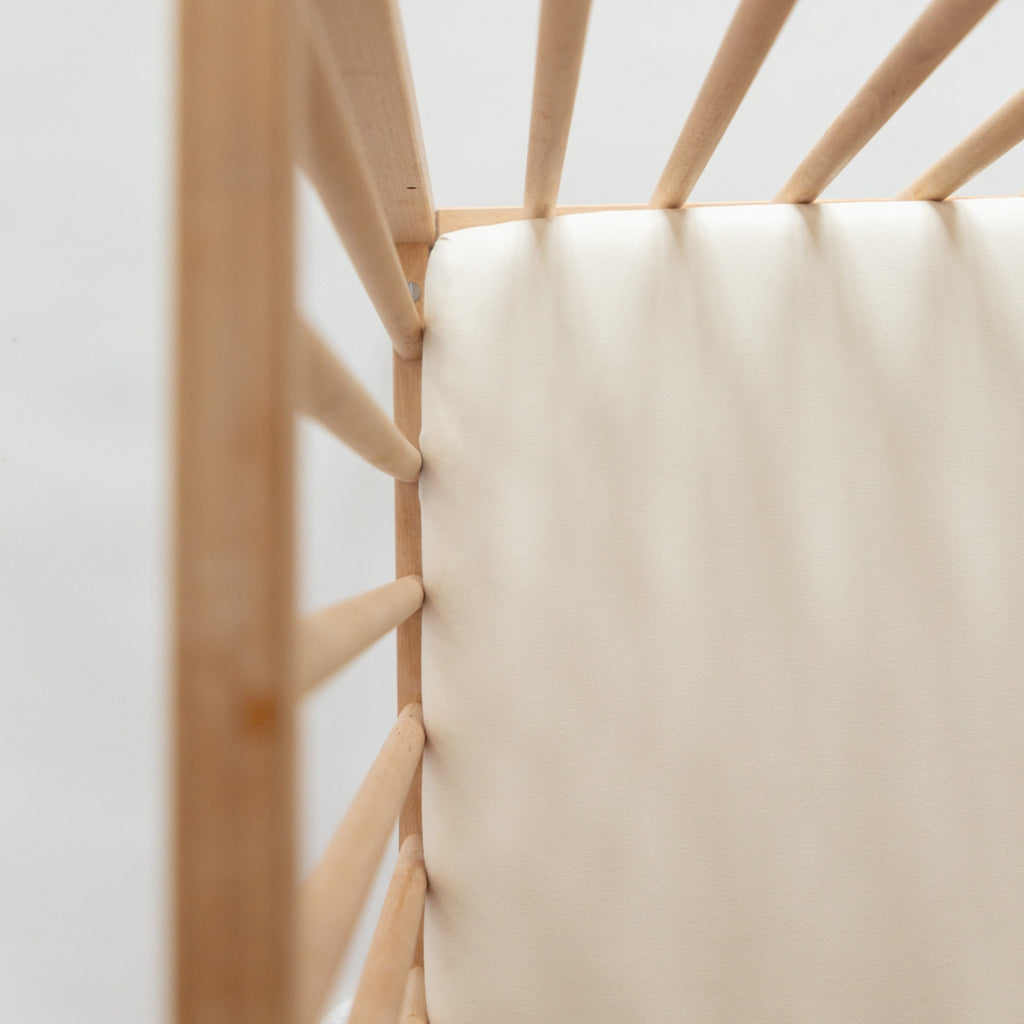 Cream Crib Sheet