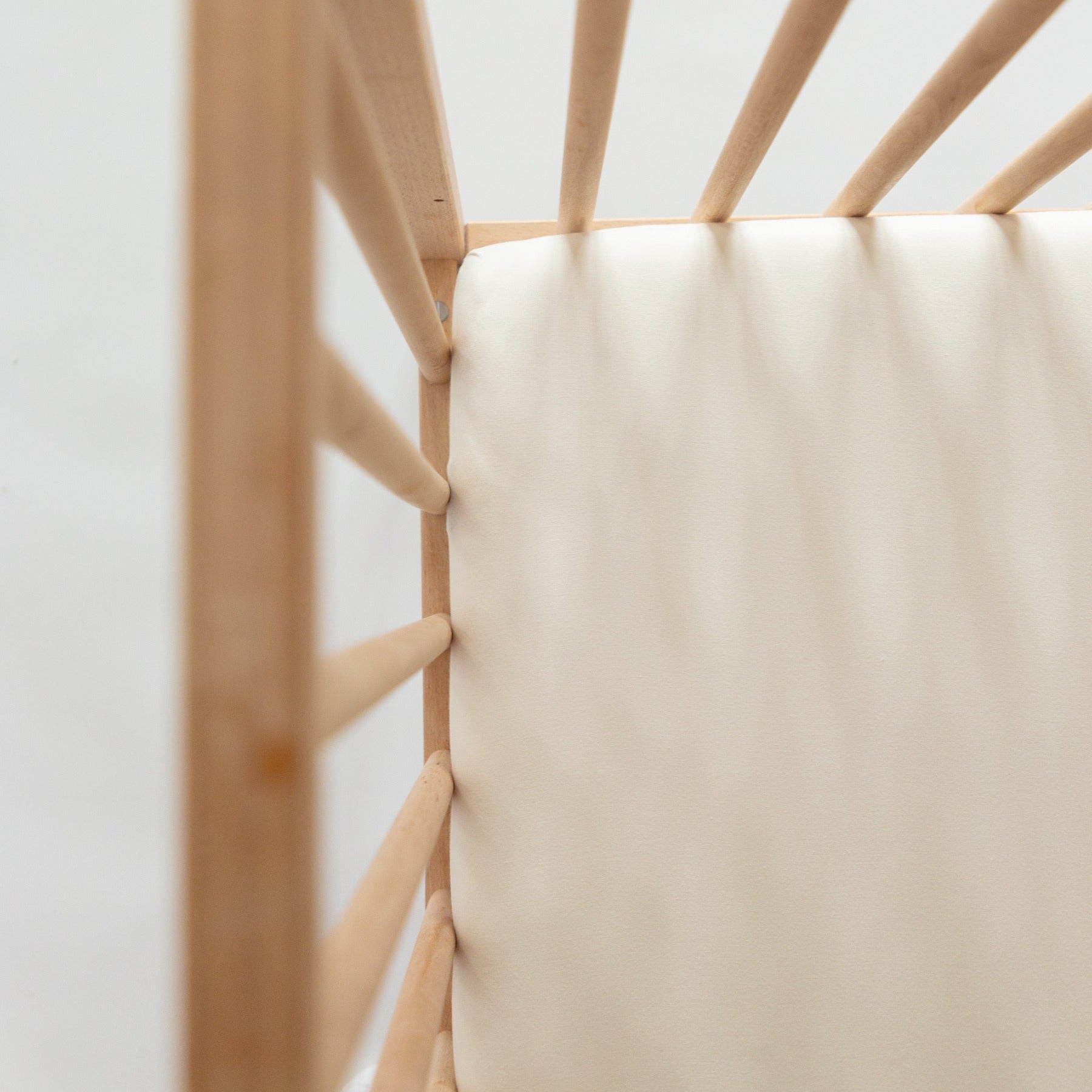 Cream Crib Sheet