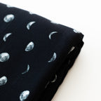 Moon Phases Small Ribbed Adult Blanket