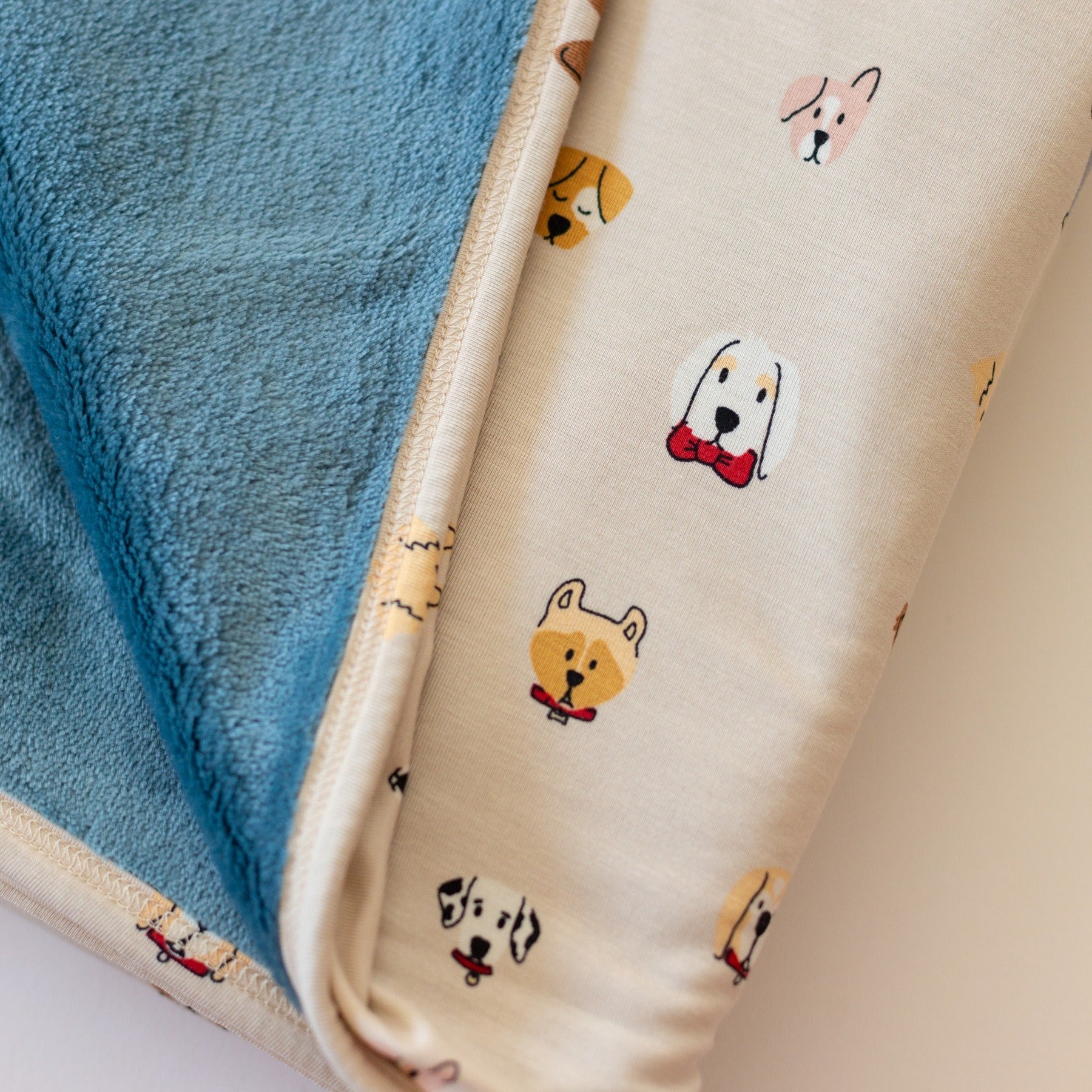 Dogs Cream Youth Blanket
