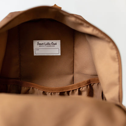 Solid Camel Backpack