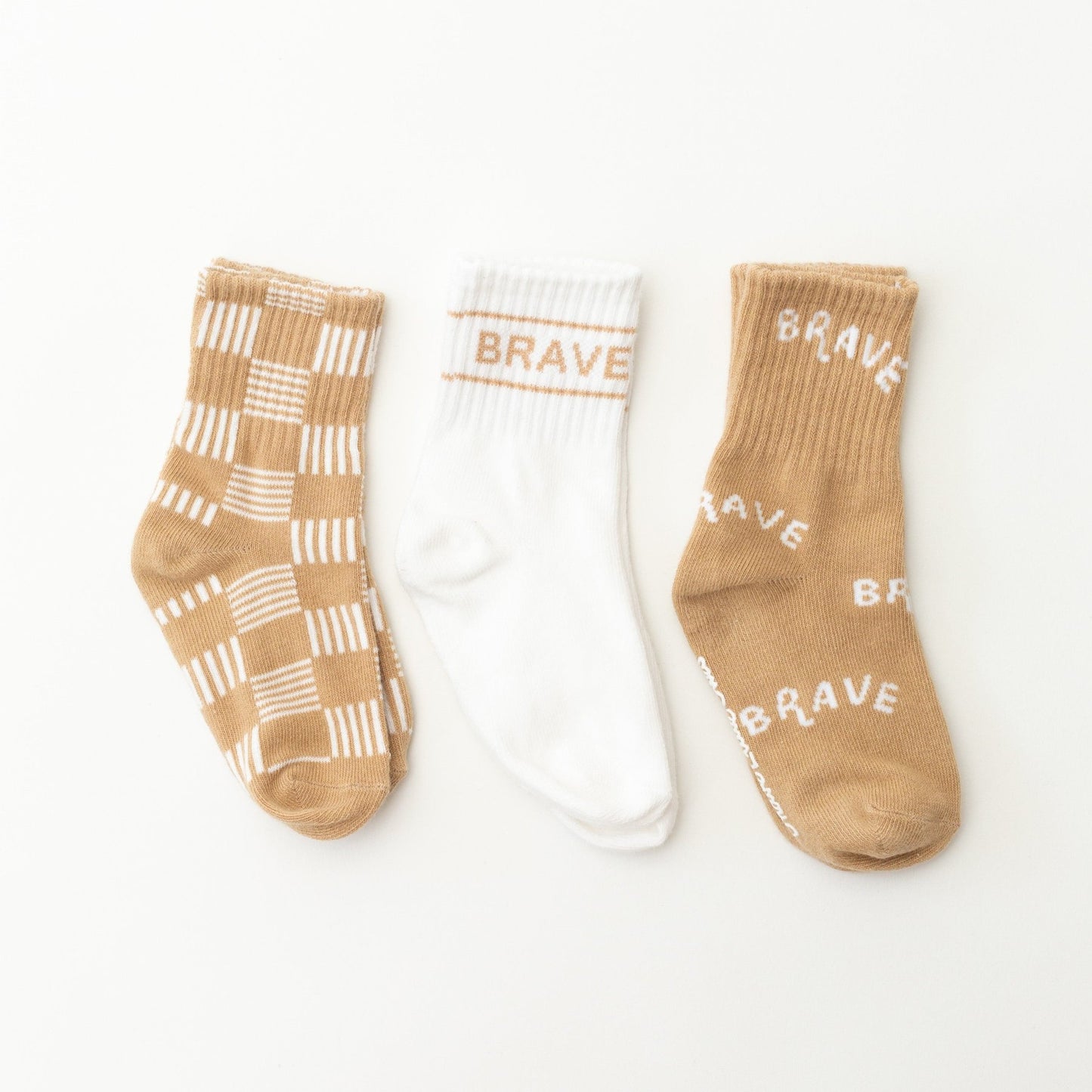 Tan Socks 3 Pack