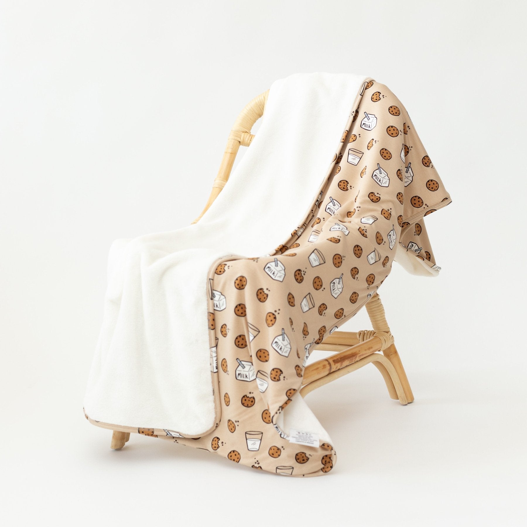 Cookies and Milk Toddler Blanket