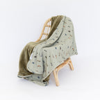 Military Small Ribbed Toddler Blanket