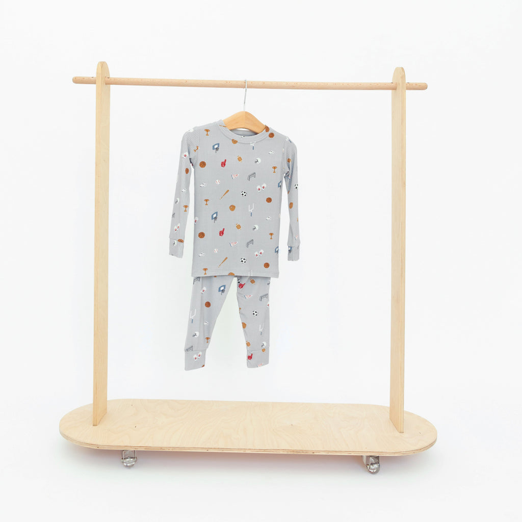 Sports Zone Small Ribbed Two-Piece Set