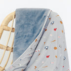 Sports Zone Small Ribbed Youth Blanket