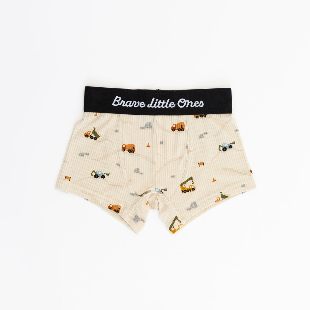 Military, Construction and Firetrucks Boxer Brief 3 pack