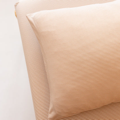 Honey Stripe Twin Sheet With Pillow Case