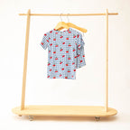 Vintage Cherries Small Ribbed Shorts Two-Piece Set