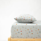 Sports Zone Twin Sheet With Pillow Case