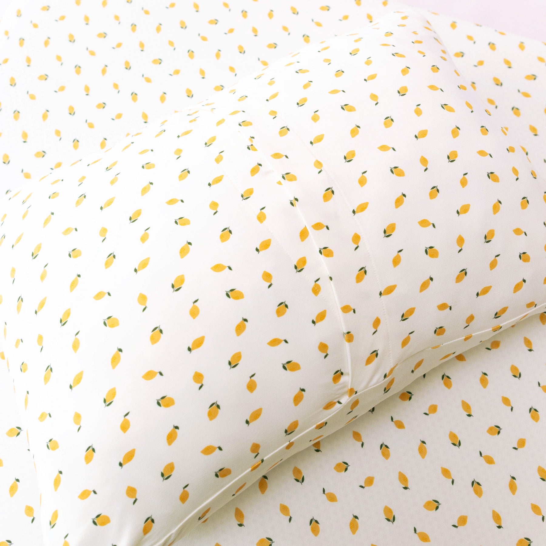 Lemons Twin Sheet With Pillow Case