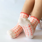 Summer Blooms & Gingham Ruffle Socks 3 Pack