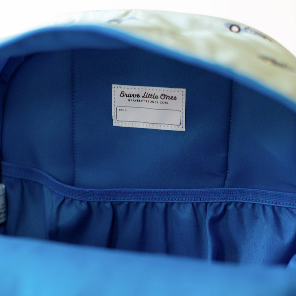 Race Cars Backpack (Imperfect)