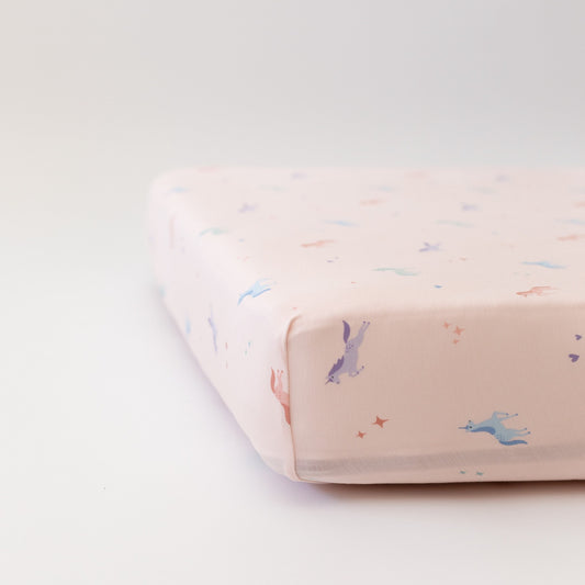 Unicorns Crib Sheet