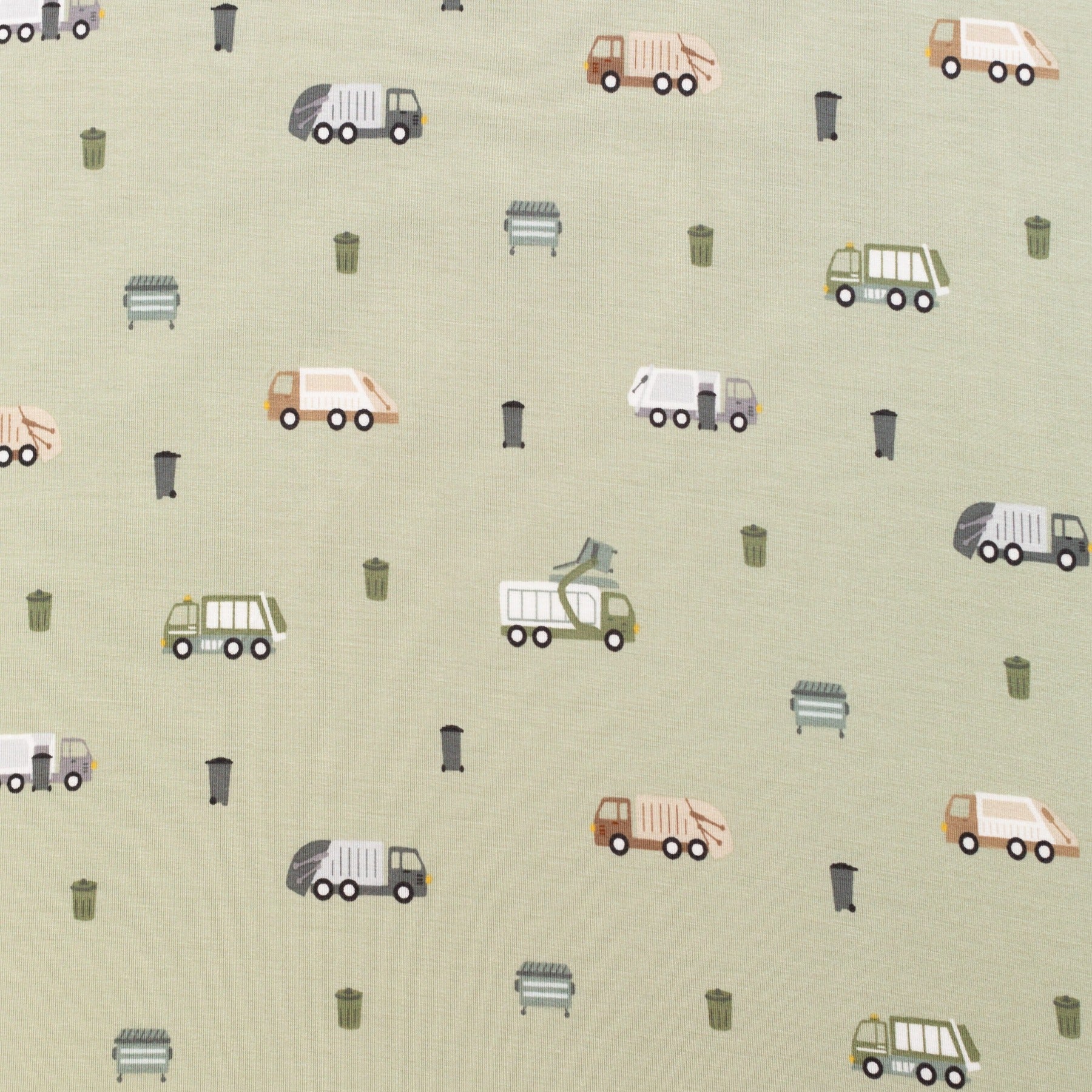 Trash Trucks Crib Sheet