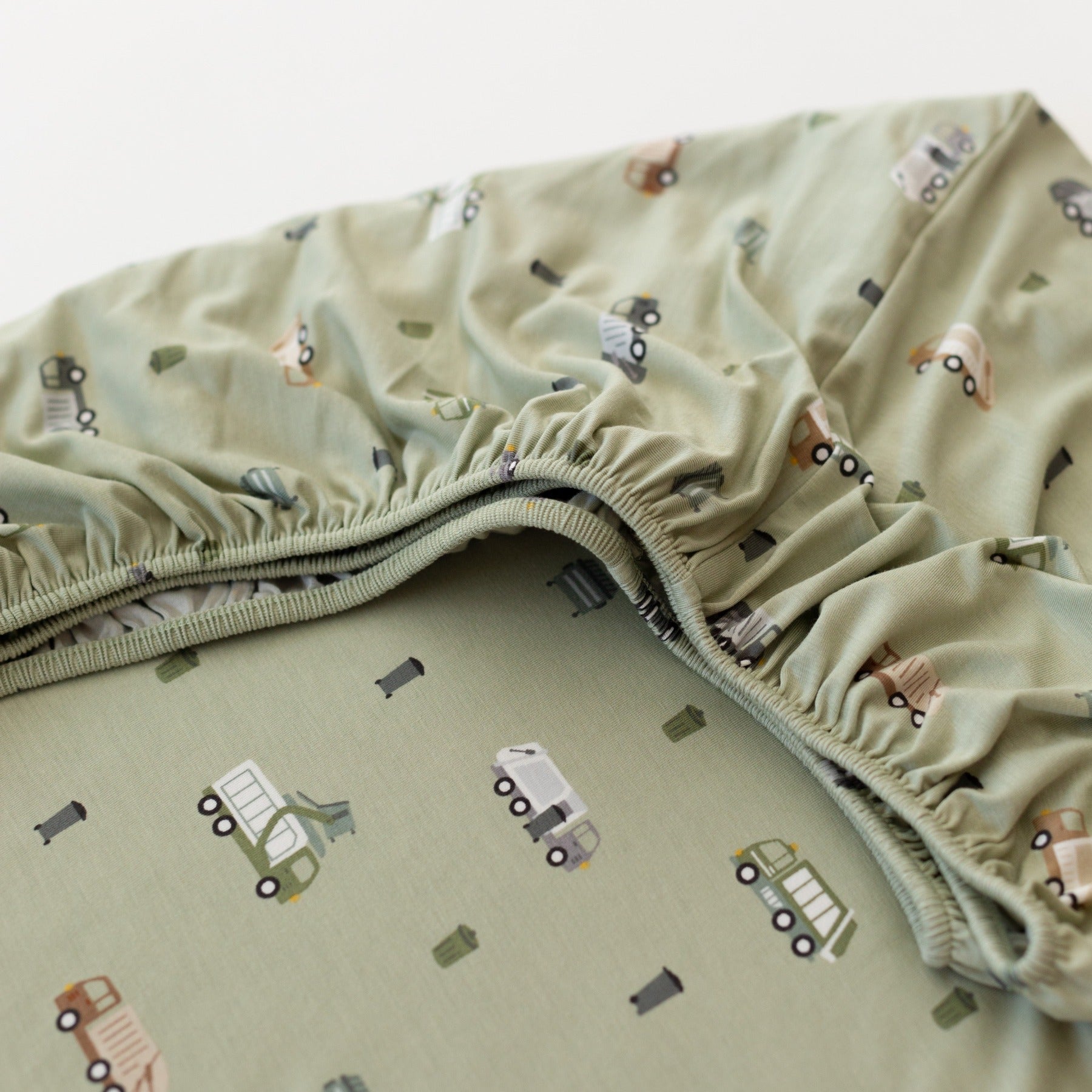 Trash Trucks Crib Sheet