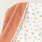 Butterflies Small Ribbed Adult Blanket