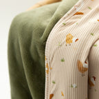 Chickens Small Ribbed Toddler Blanket