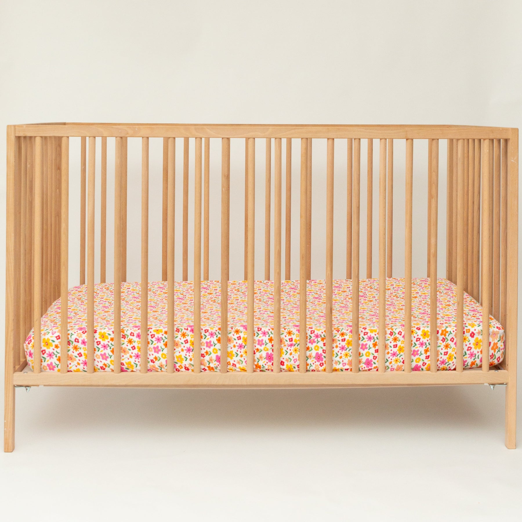 Summer Blooms Crib Sheet