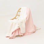 Ballet Pink Small Ribbed Youth Blanket