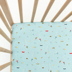 Gone Fishing Crib Sheet