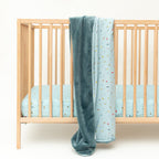 Gone Fishing Small Ribbed Adult Blanket