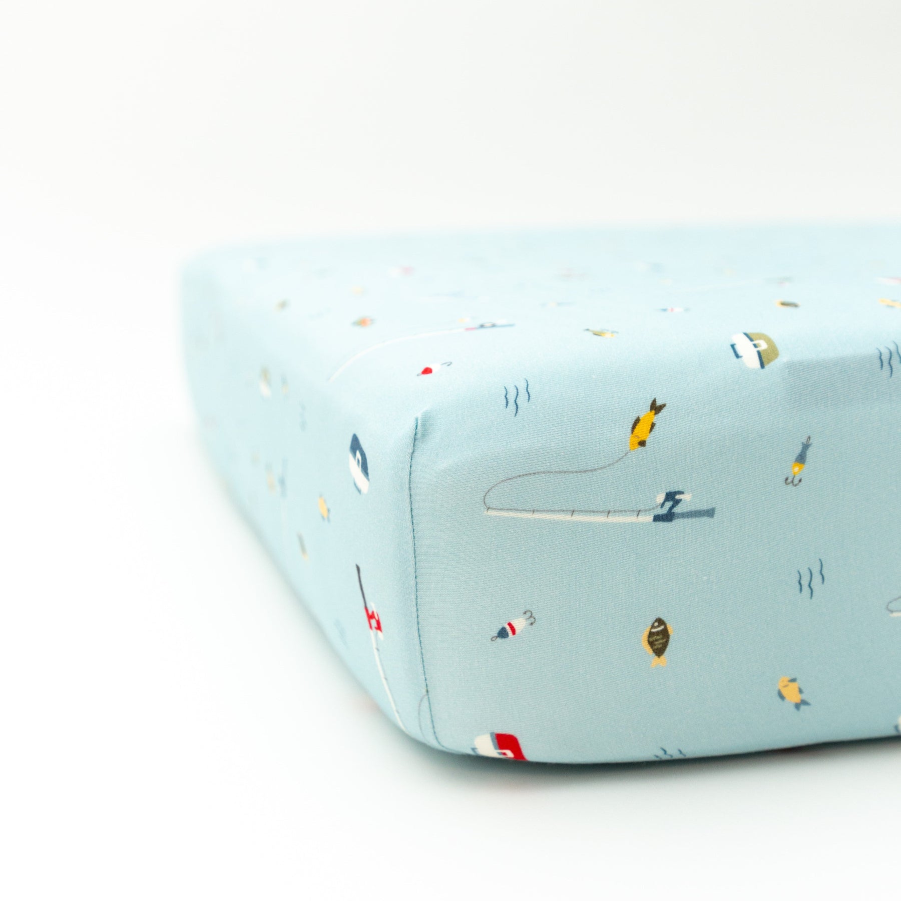 Gone Fishing Crib Sheet