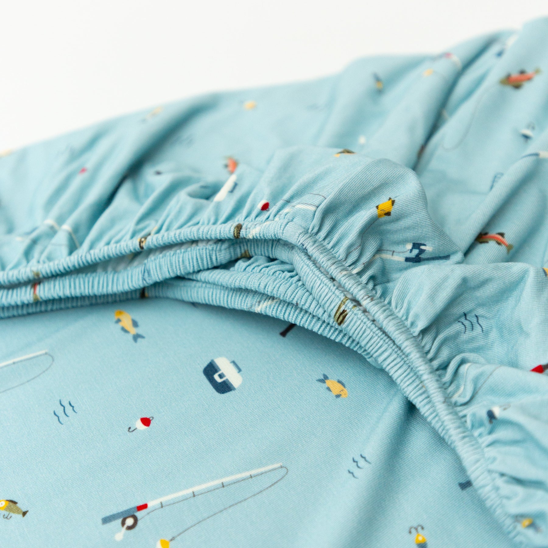 Gone Fishing Crib Sheet