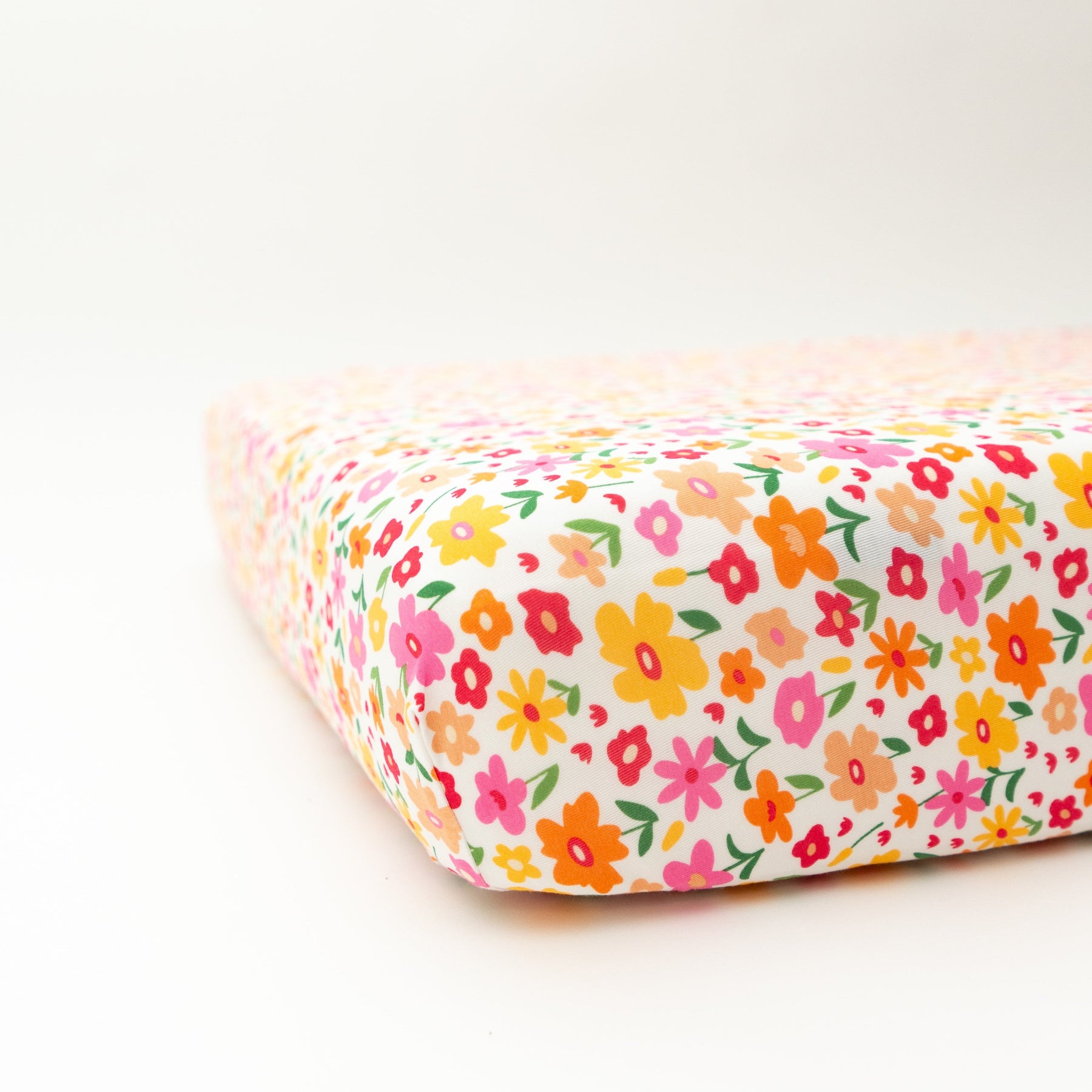 Summer Blooms Crib Sheet