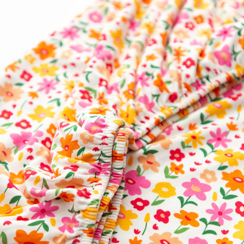 Summer Blooms Crib Sheet