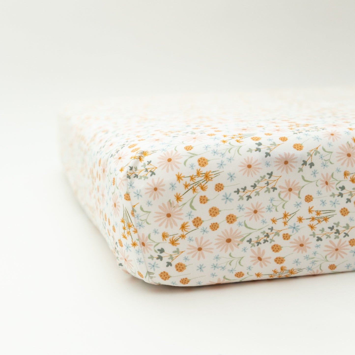 Whimsical Floral Crib Sheet