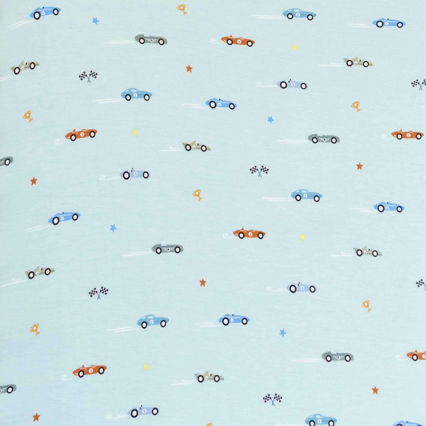 Race Cars Twin Sheet With Pillow Case