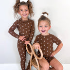 Autumn Stems Small Ribbed Two-Piece Set