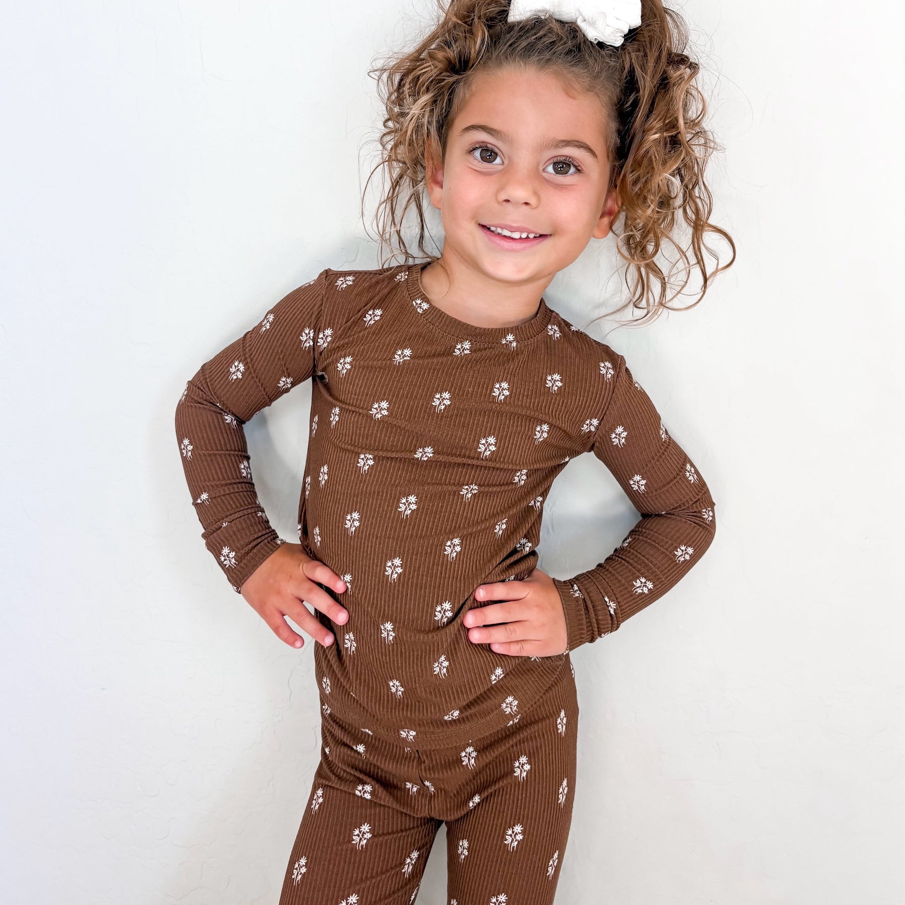 Autumn Stems Small Ribbed Two-Piece Set