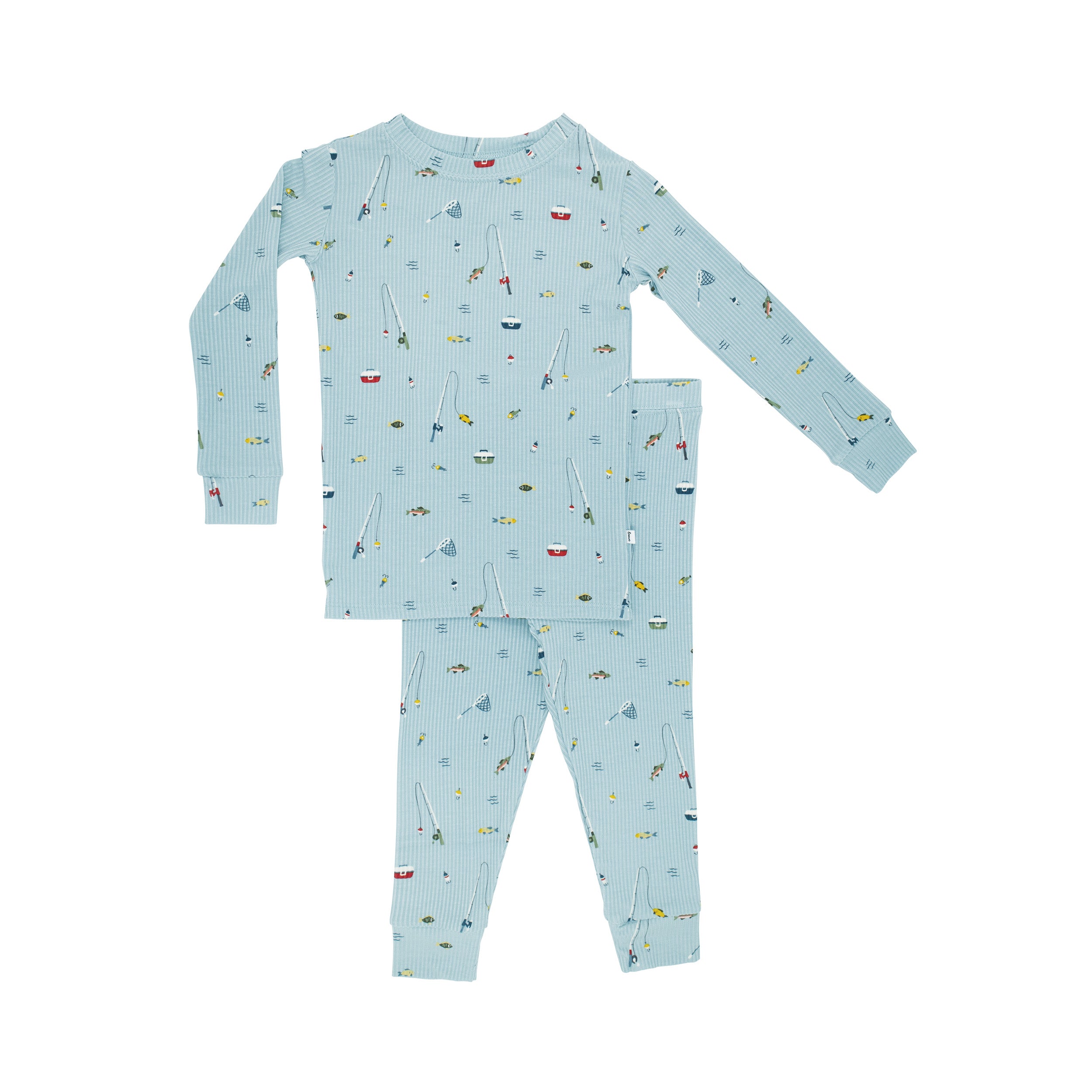 Gone Fishing Small Ribbed Two-Piece Set