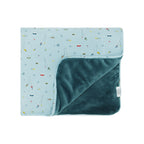 Gone Fishing Small Ribbed Adult Blanket