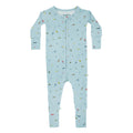 Gone Fishing Small Ribbed Zip Romper
