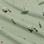 Golf Small Ribbed Summer Zip Romper