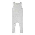 Heather Gray Small Ribbed Harem Romper