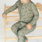 Holly Small Ribbed Zip Romper