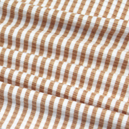 Honey Stripe Small Ribbed Youth Blanket