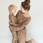 Hot Cocoa Small Ribbed Women's Pants