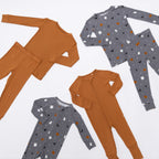 Halloween Boo Crew Small Ribbed Two-Piece Set