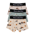 Tractors, Mallards and Backcountry Small Ribbed Boxer Brief 3 pack