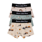 Tractors, Mallards and Backcountry Small Ribbed Boxer Brief 3 pack