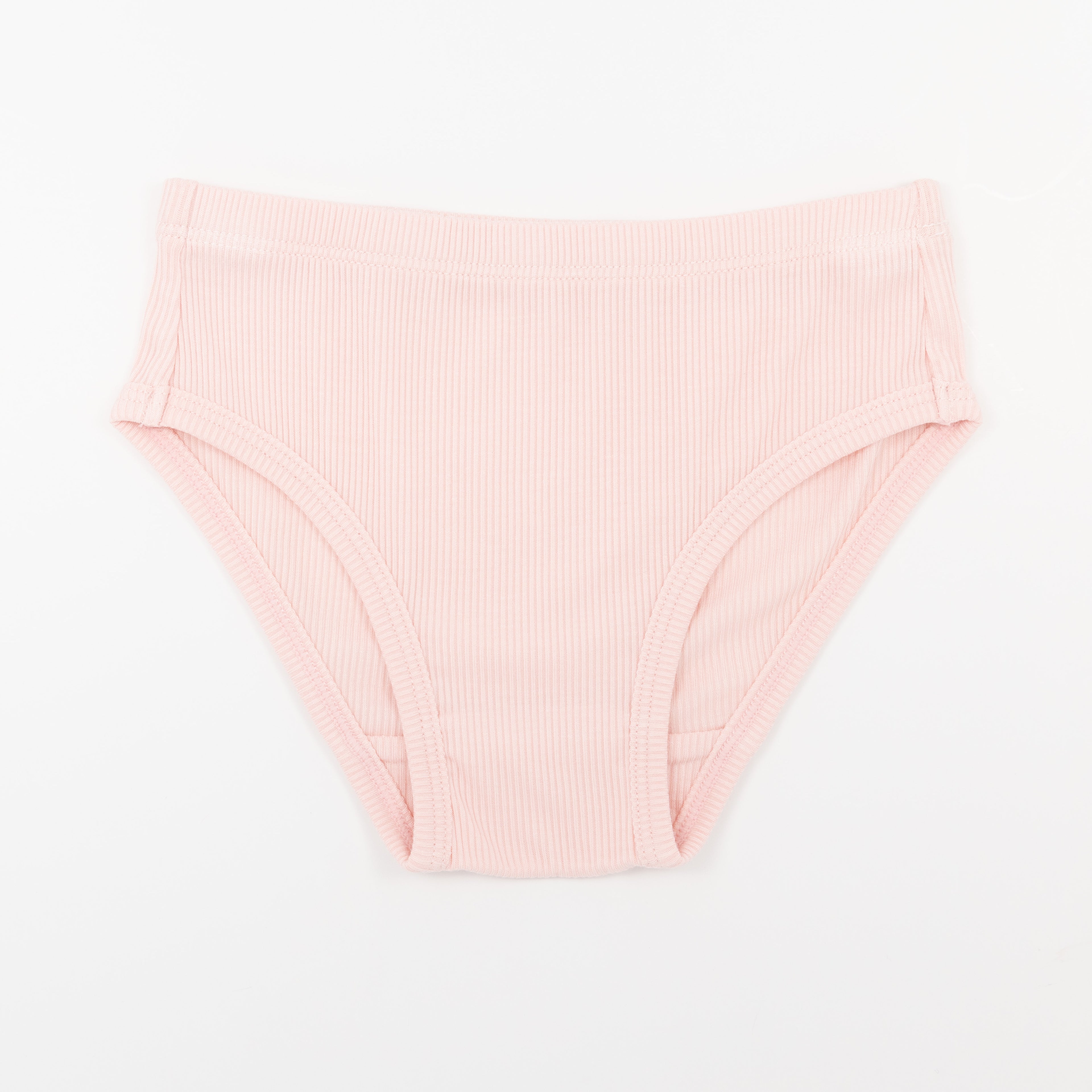 Fairy Garden, Mauve Small Gingham and Ballet Pink Small Ribbed Underwear 3 pack