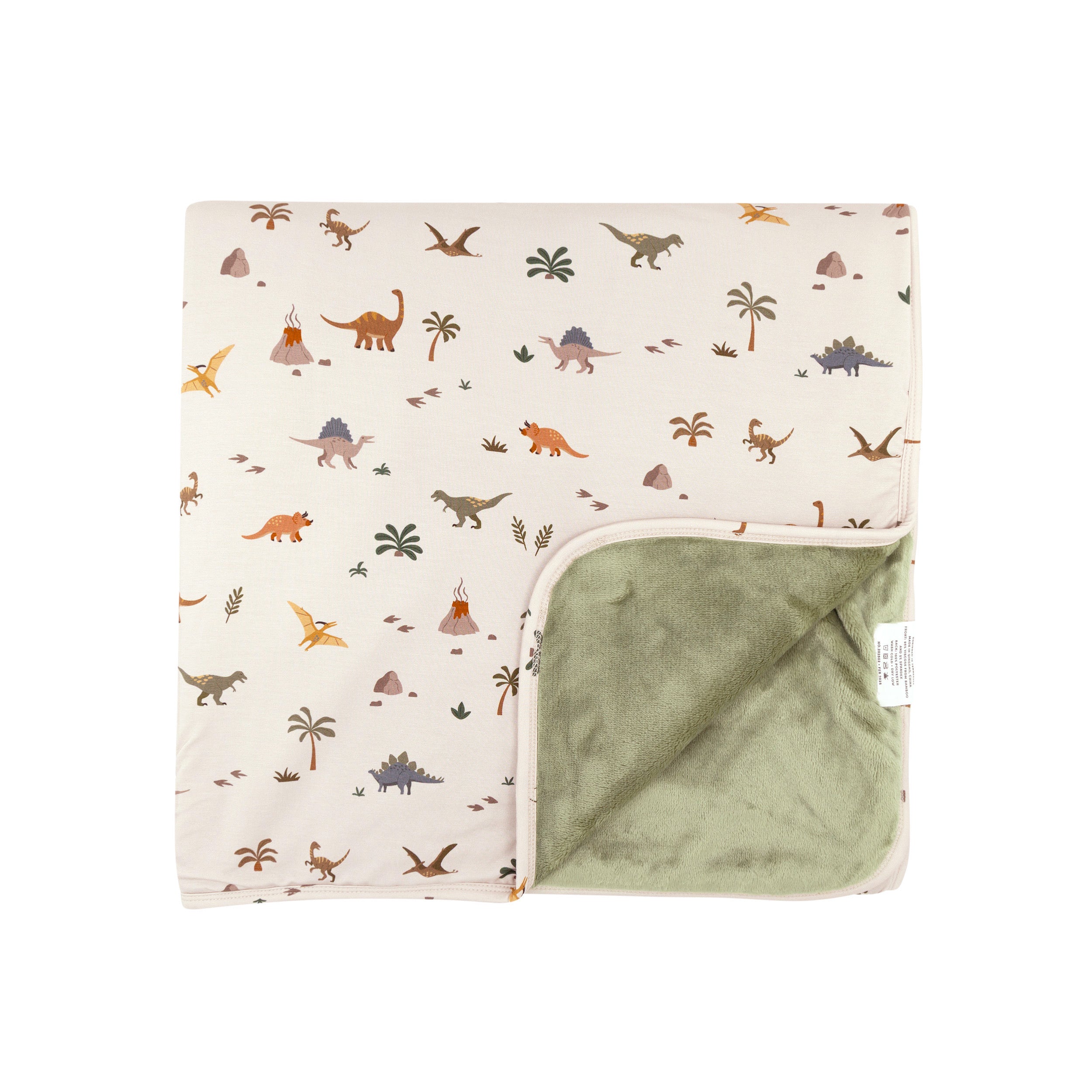 Prehistoric Dinosaurs Toddler Blanket